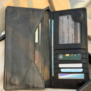 Long Wallet Black