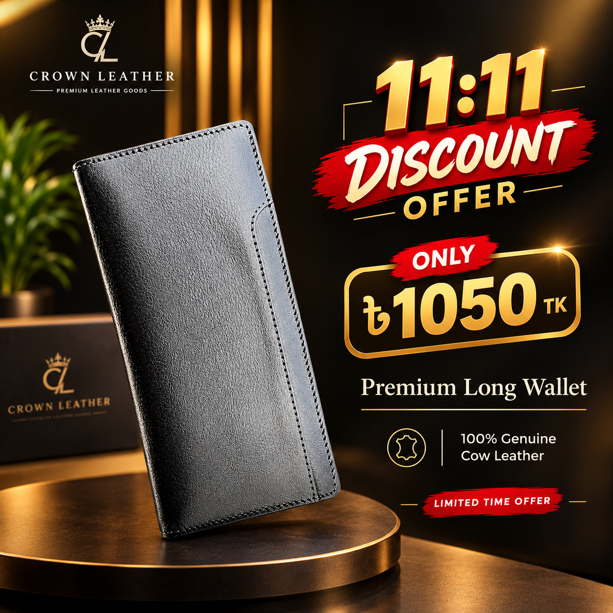 Crown Leather 11_11 Wallet Sale (1)